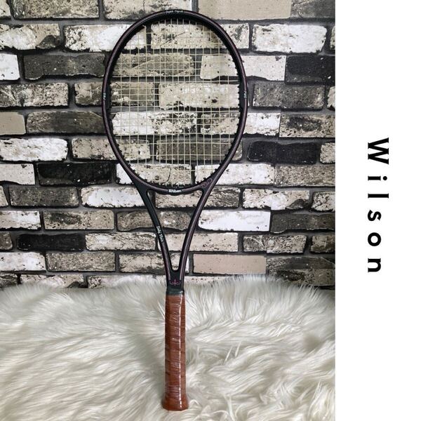 【美品】Wilson ウィルソン レディーフレアー Mid 93 硬式 G1 テニスラケット 硬式テニスラケット