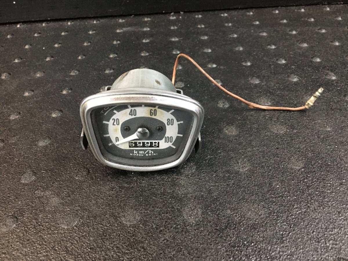 ホンダ カブ C65 スピードメーター C100 C105 訳あり 長期保管品 ホンダ カブ C65 スピードメーター C100 C105 訳あり 長期保管品