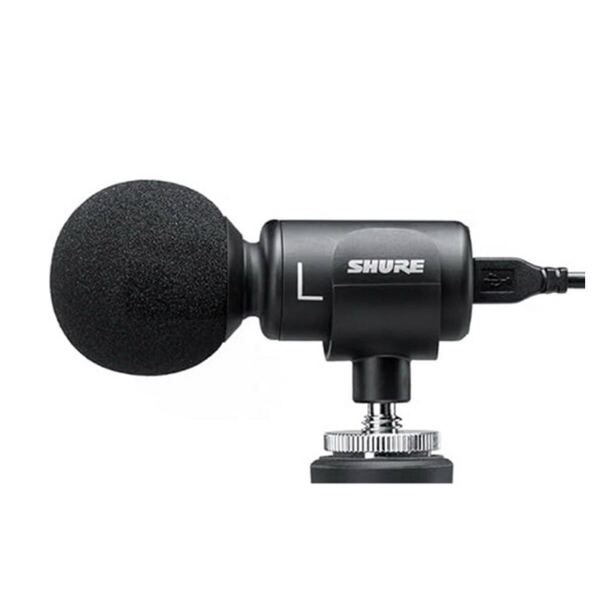 【新品未使用】SHURE シュア MV88+ ステレオ コンデンサーマイク USB接続 スマホ iOS対応 配信 録音 動画制作