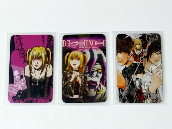 デスノート カード 弥海砂 DEATH NOTE あまねみさ グッズ>漫画・アニメ・DVD >フィギュア>ポスター>テレカ>カード>その他