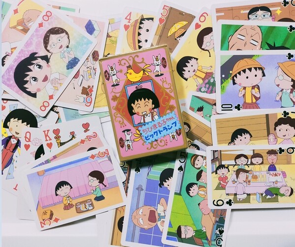 ちびまる子ちゃん カード54枚 絵柄トランプ キャラクターグッズ>ちびまるこちゃん>ぬいぐるみ>フィギュア>ポスター>カード>その他
