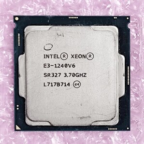 【動作確認済み】Xeon E3-1240 V6 3.70GHz SR327 / LGA1151