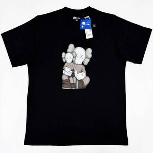 ■UNIQLO×KAWS UT グラフィックTシャツ ブラックXL新品A■