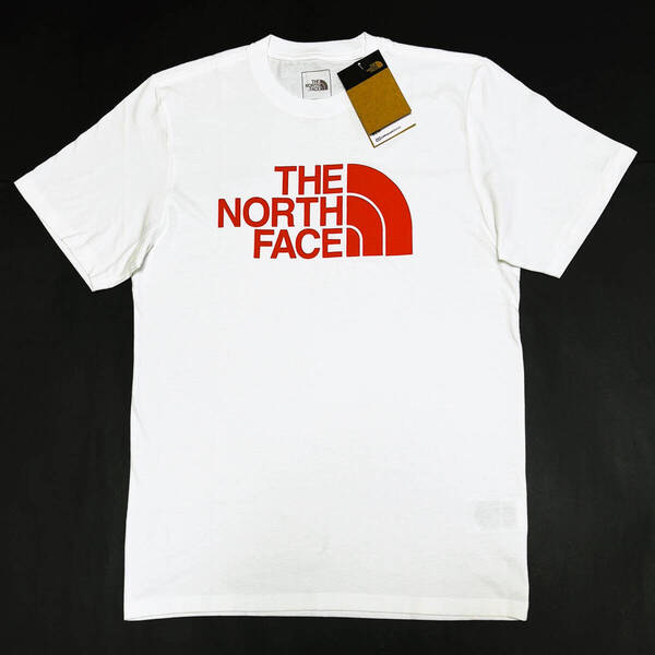 ■THE NORTH FACE/ザノースフェイス ロゴプリントTシャツ ホワイトM新品B■
