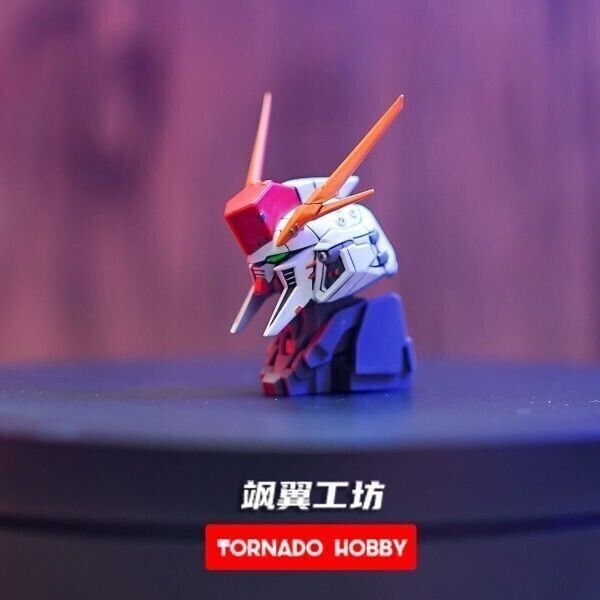 新品【TORNADO HOBBY】1/144 HGUC クスィーガンダム用 ヘッドパーツ 3Dプリント品 ヘッド改造 未塗装 未組立プラモデル