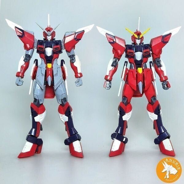 【ANUBIS】 EX-027 1/144 HG イモータル ジャスティス 用 改造パーツ ディテールアップ 3Dプリント品SEED 未塗装 未組立