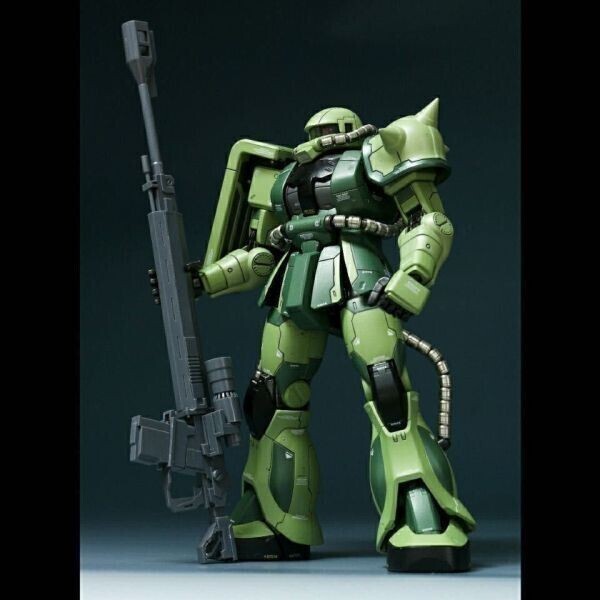 【NWS】1/100 MS用対艦ライフル ASR-78 狙撃銃 拡張装備 THE ORIGIN MG ザク 改造パーツ ガンダム本体無し 外箱付き 未組立プラモデル