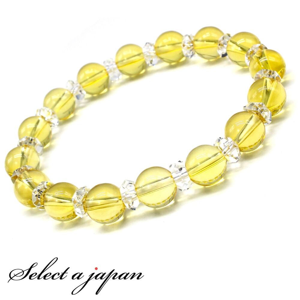金運 シトリン ブレスレット パワーストーン ブレスレット