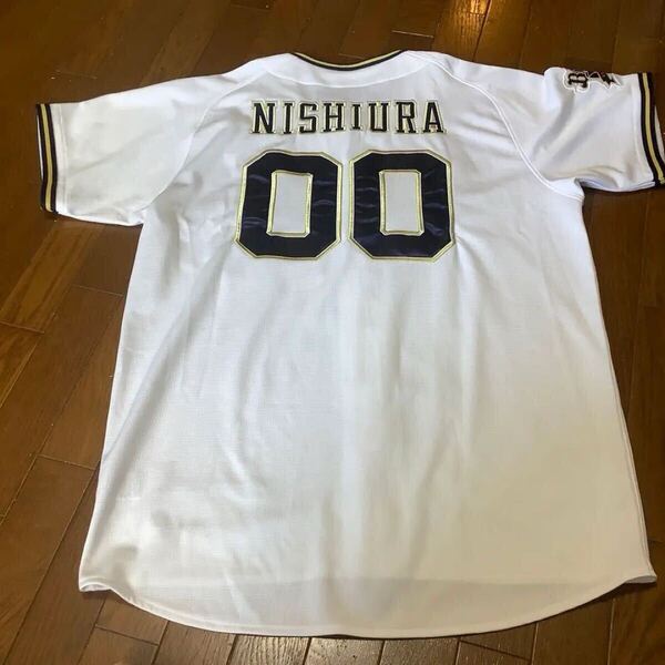 オリックスバファローズ 西浦颯大 ユニフォーム XOサイズ デサント