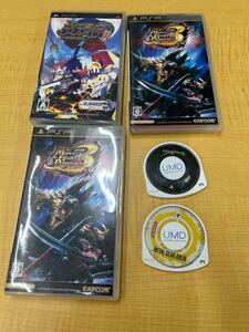 d4e267.281/5e21 PSP モンスターハンターポータブル ソフト 3rd CAPCOM ディスガイア メタルギア ヴァルハラキングス2
