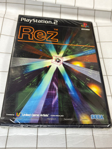 PS2 Rez 新品未開封 SLPM62101 セガ United Game Artists UGA SEGA