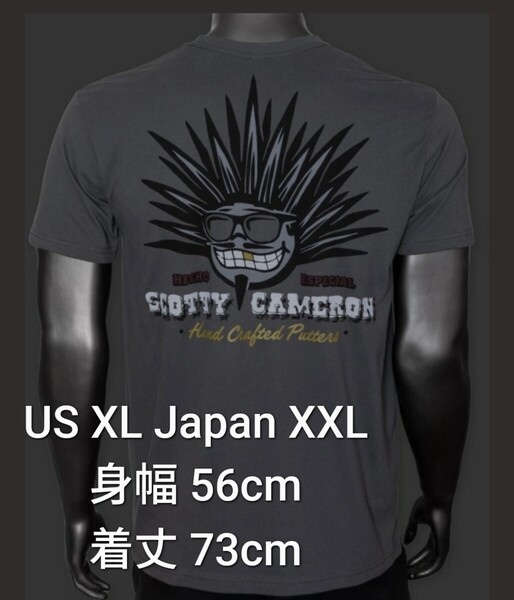 送料無料 新品 スコッティキャメロン TCC アガベマン Tシャツ ヘビーメタル US XL Japan XXL身幅 56cm 着丈 73cm