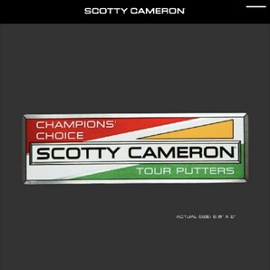 送料無料 新品 スコッティキャメロン ステッカー 2020年 チャンピオンズ チョイス ユーロ レーサーSCOTTY CAMERON 2020 EURO RACER STICKER