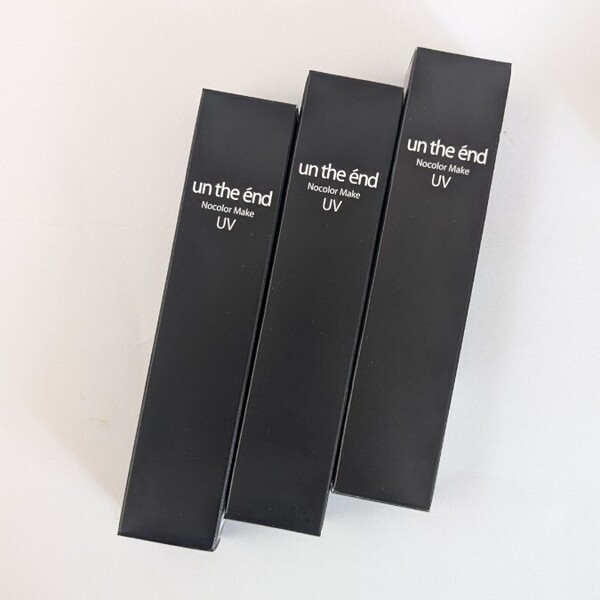 【3個セット】アンジエンド 薬用ノーカラーメイク UV 医薬部外品 日焼け止め 化粧下地 紫外線吸収剤不使用 美白 敏感肌 SPF50+ UVカット