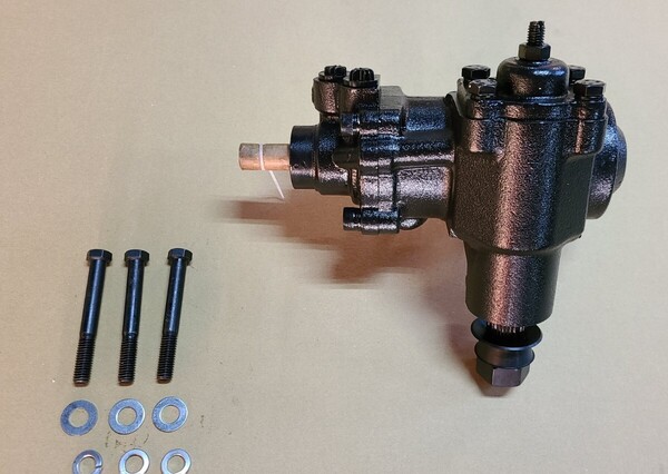 新型 58~64 インパラ パワステ ギアボックス ベルエア エルカミーノ 500 605 ステアリング パワーステアリング ハイドロ ショートタイプ