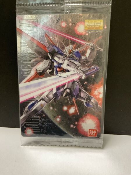 送料無料 MG 1/100 ZGMF-X56S/α フォースインパルスガンダムGUNDAMガンプラパッケージアートコレクション チョコウエハース5同梱化