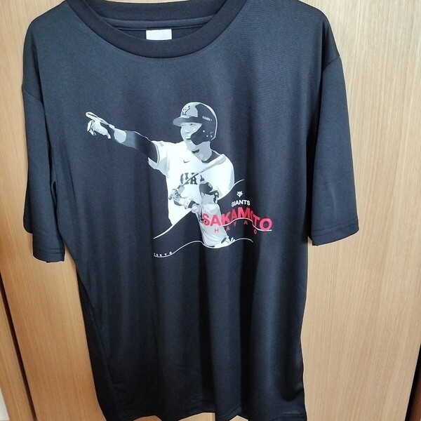 【来場者限定配布】非売品 4/22 CLUB GIANTSデー 6.坂本勇人「オリジナルTシャツ」 ジャイアンツ 読売巨人軍 プロ野球 フリーサイズ