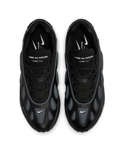 コムデギャルソンオムプリュス NIKE SENSE 96 黒 ISPA MAX COMME des GARCONS HOMME PLUS 黒 ブラック BLACK 25.5cm 新品 未使用 黒タグ