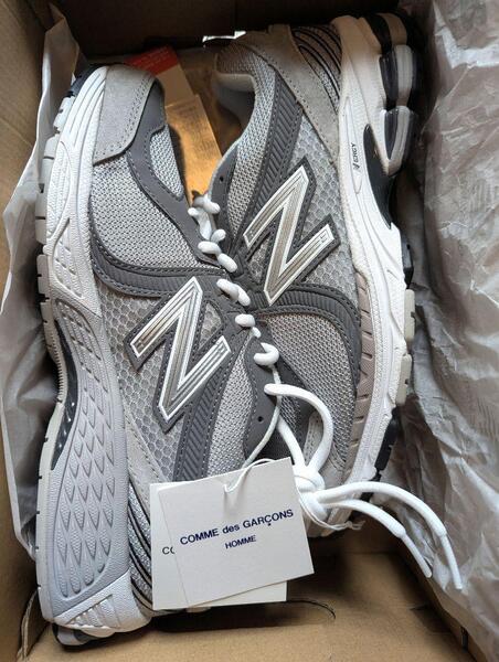 正規品 新品 コムデギャルソンオム ニューバランス 26cm COMME des GARCONS HOMME New Balance MR860 ギャルソン グレー 定価以下
