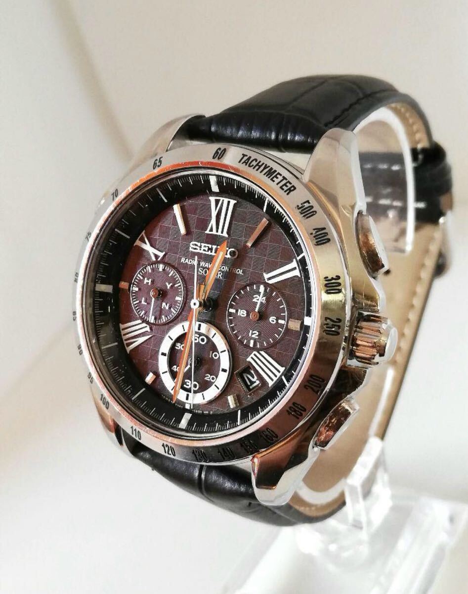 楽天市場】セイコー SEIKO セイコーブライツ 8B82-0AN0 ソーラー