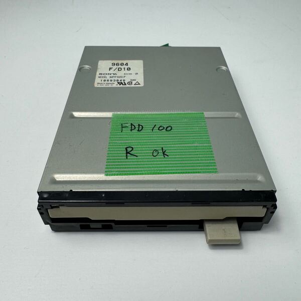 FD100 読み込みOK SONY MPF520-F PC-9821など 3.5インチFDD