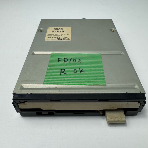 FD102 読み込みOK SONY MPF520-F PC-9821など 3.5インチFDD