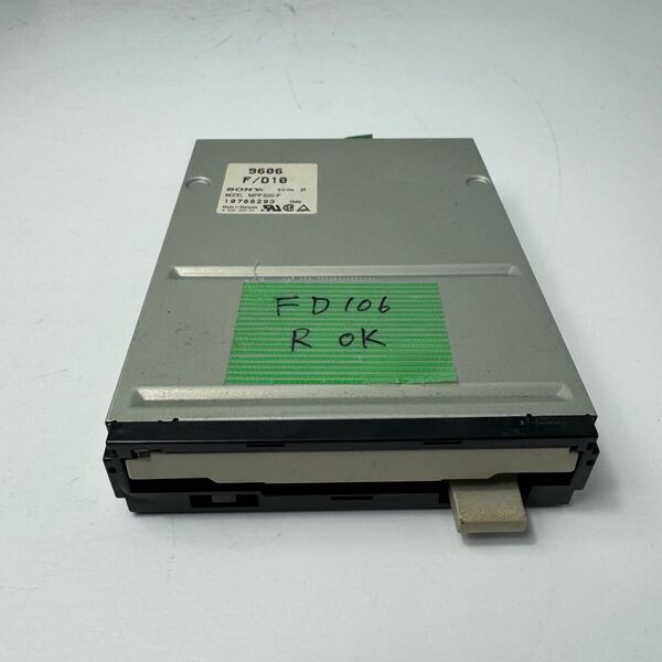 FD106 読み込みOK SONY MPF520-F PC-9821など 3.5インチFDD