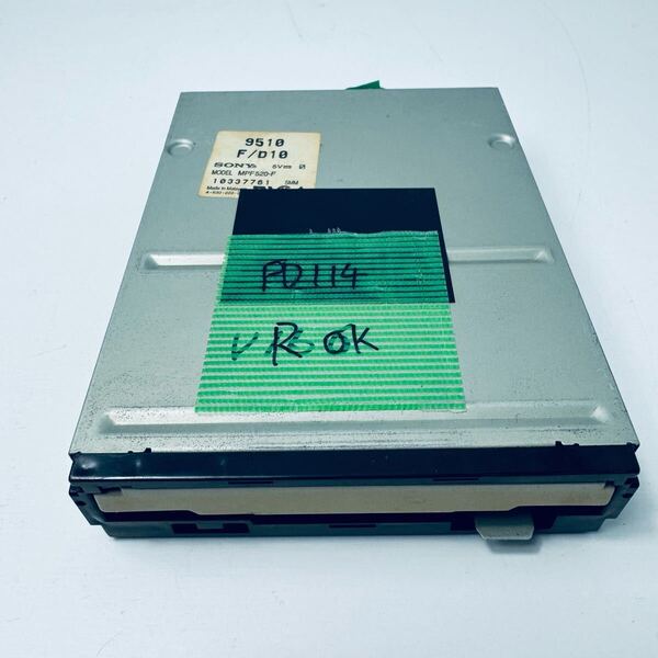 FD114 読み込みOK SONY MPF520-F PC-9821など 3.5インチFDD