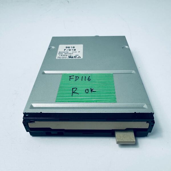 FD116 読み込みOK SONY MPF520-F PC-9821など 3.5インチFDD