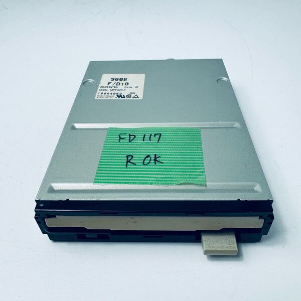 FD117 読み込みOK SONY MPF520-F PC-9821など 3.5インチFDD