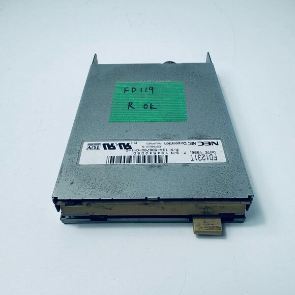 FD119 読み込みOK NEC FD1231T PC-9821など 3.5インチFDD