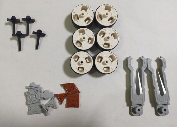 【中古】LaQラキューハマクロンミドルセット&パーツリムーバー2つ&おまけ