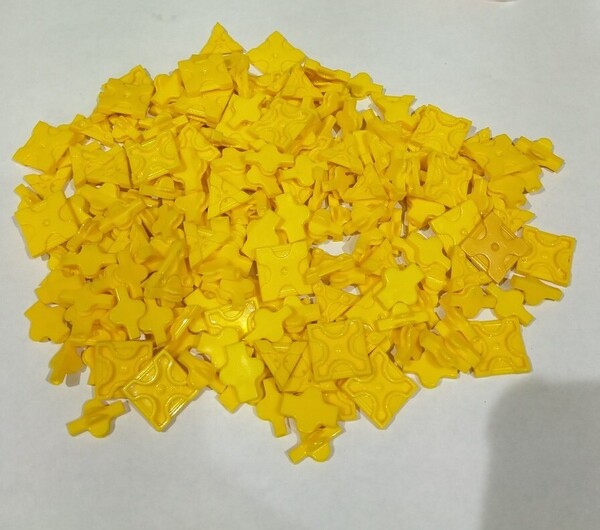 【中古】LaQラキュー黄色229ピース
