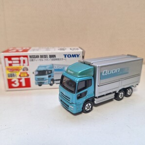 トミカ 日産 ディーゼル クオン 初回特別カラー 赤箱 No.31 絶版品 希少