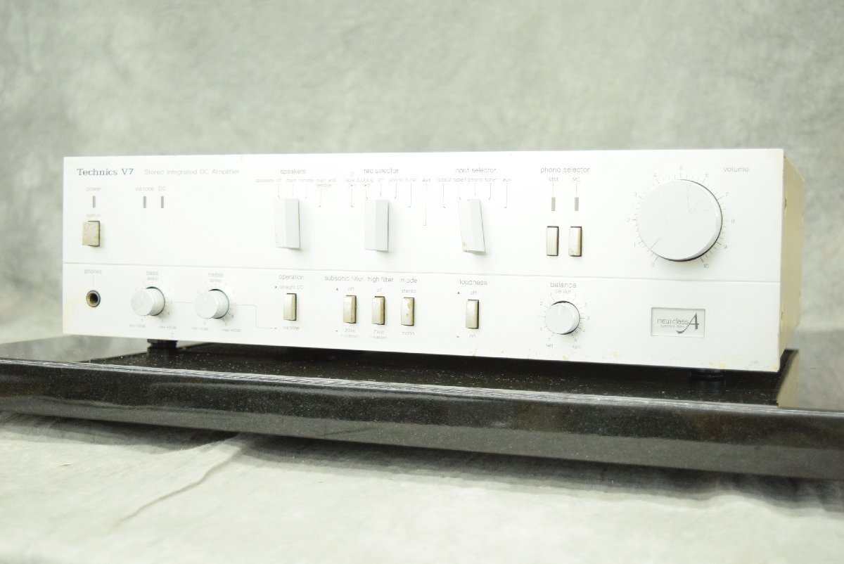 【希少品】Technicsテクニクス SU-V7A プリメインアンプ 人気商品 Yahoo!オークション -「technics su-v7」の落札相場・落札価格