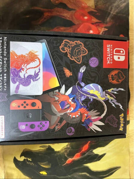 【商品名】Nintendo Switch 有機ELモデル スカーレット・バイオレット エディション