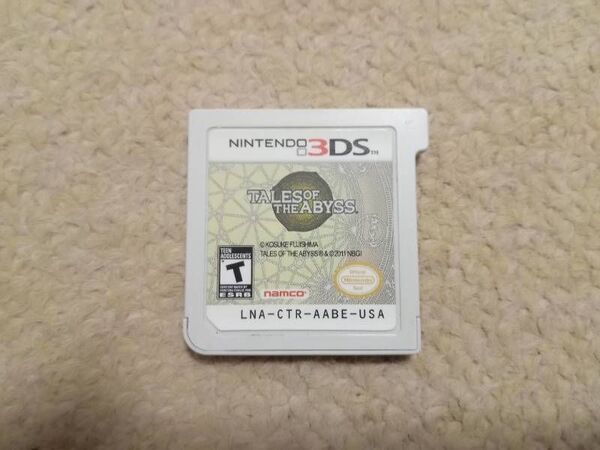 3DS テイルズ オブ ジ アビス TAILS OF THE ABYSS 北米版 海外版 ソフトのみ 中古