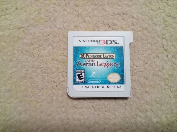 3DS レイトン教授と超文明Aの遺産 北米版 海外版 ソフトのみ 中古