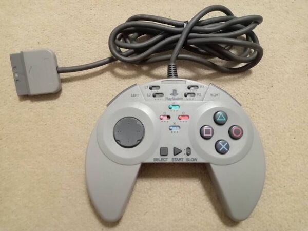 PS PS1 アスキーパッド V SLPH00005 Ascii Pad コントローラー 中古
