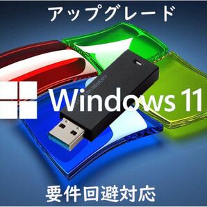 USB版 お持ちのパソコンにWindows11インストール&アップグレード 要件を自動的に回避処理。著作権保護遵守商品で安心