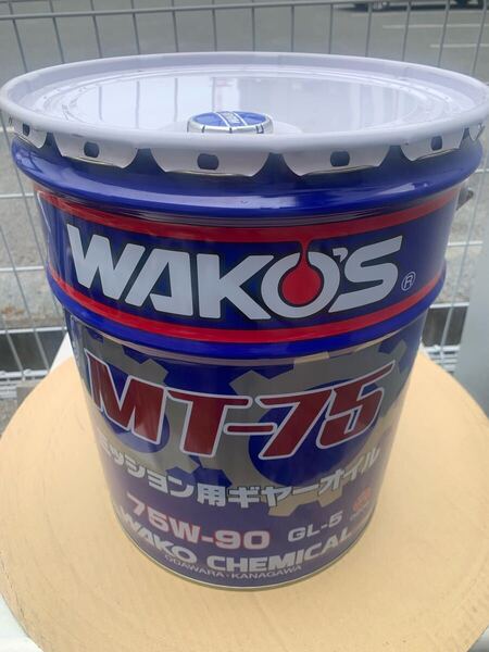 WAKOS ワコーズ ギヤオイル MT-75 ペール缶 空缶