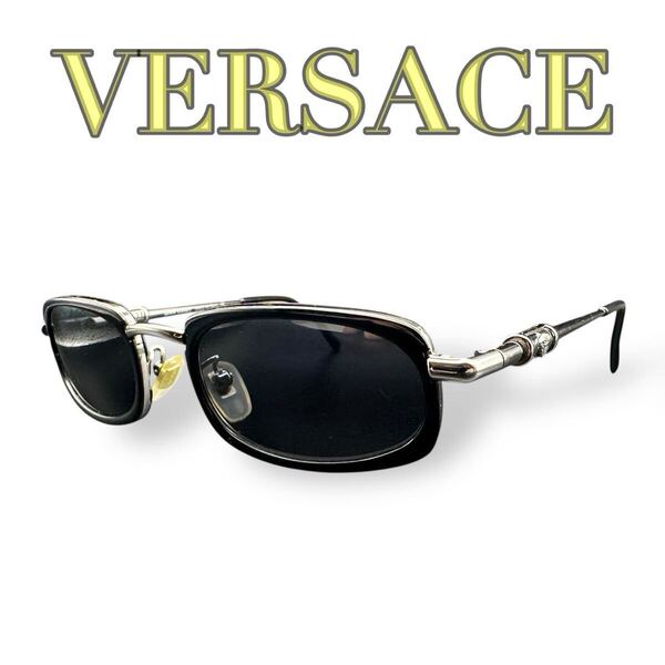 極美品 VERSACE ヴェルサーチ サングラス メデューサ ロゴ 956