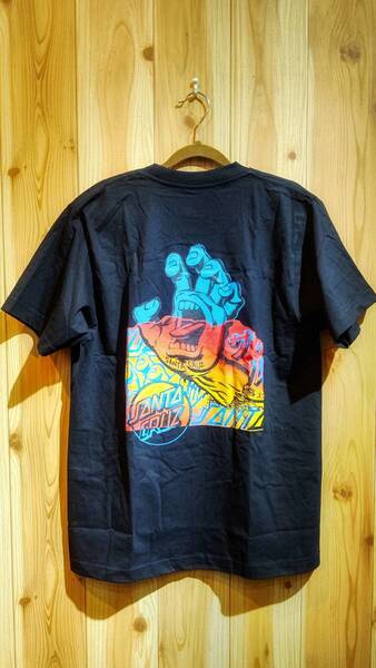 サンタクルーズ(SANTA CRUZ)・XLサイズ・スケーター系Tシャツ・新品・在庫処分・黒・激安超特価・⑤
