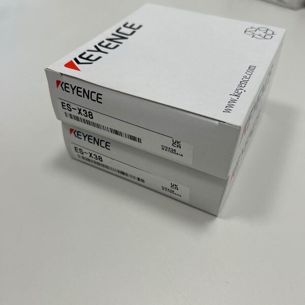 KEYENCE キーエンス 近接センサアンプユニット ES-X38 2個