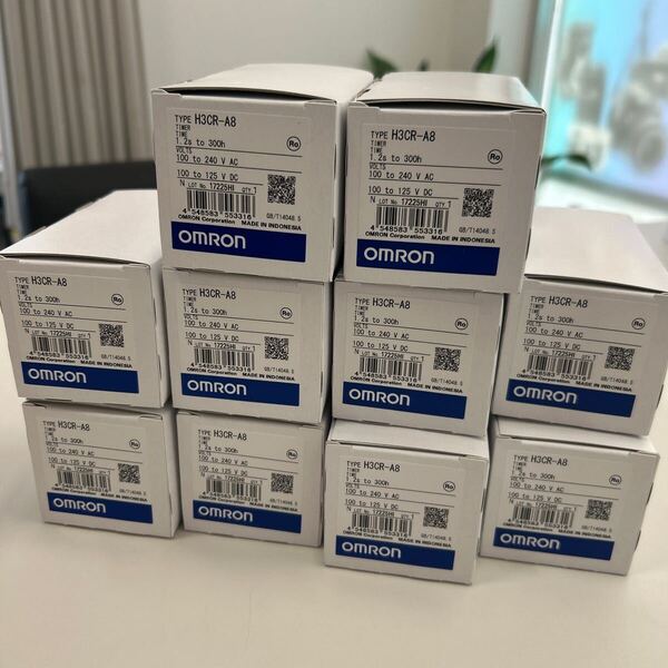 OMRON オムロン ソリッドステート・タイマ H3CR-A8 10個 ①