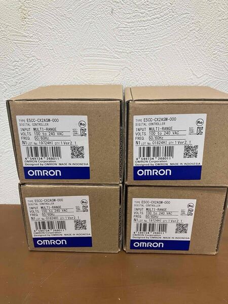 OMRON オムロン デジタル調節器 E5CC-CX2ASM-000 4個 ③
