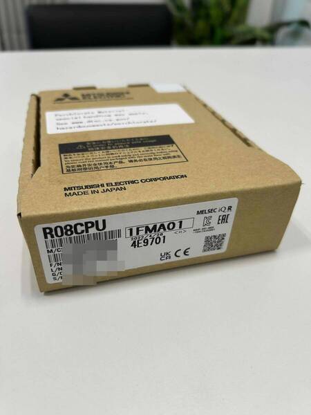 ★未使用 三菱電機 MELSEC iQ-Rシリーズ シーケンサCPUユニット R08CPU 2022年製