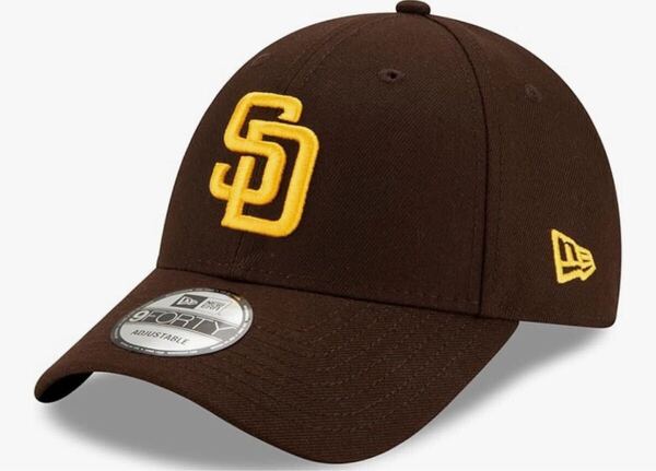 NewEra ニューエラ サンディエゴパドレス ブラウン 調節可能 ダッドハット キャップ 9forty MLB ニューエラキャップ