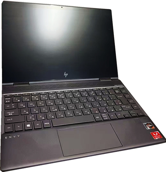 中古 HP-X360 2in1ノートパソコン AMD-Ryzen7-3700U/13.3型タッチパネル/フルHD/16GB/SSD512GB/カメラ/Win11/Wifi/BT/Office2021/360回転