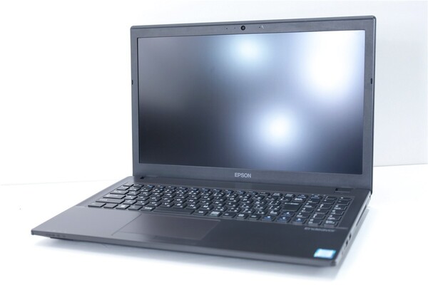 中古 EPSON-NJ6100E 15.6型ノートパソコン GTX1050搭載/Corei7-7700/8GB/SSD128GB+HDD500GB/カメラ/テンキー/Win11/Office2021/Wifi/BT